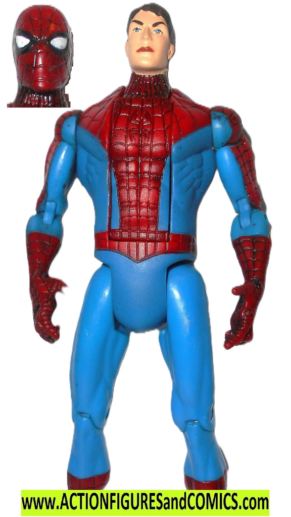 marvel legends SPIDER-MAN 2006 Peter Parker quick change ...