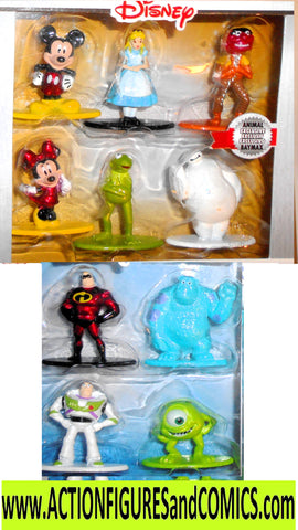 Nano Metalfigs Disney Muppets pixar 10 pack moc mib