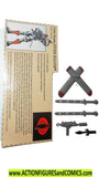 gi joe STORM SHADOW 2002 complete weapon set part v8