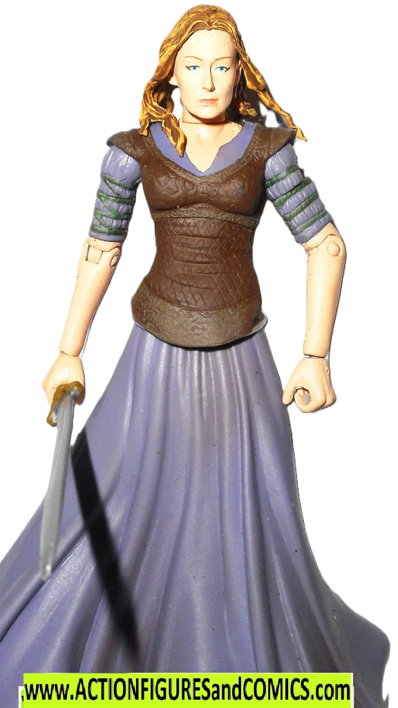 Lord of the Rings EOWYN 2003 sword toy biz hobbit – ActionFiguresandComics