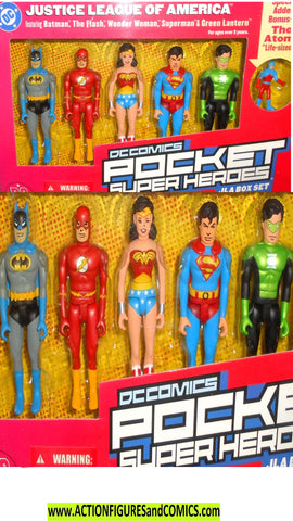 dc direct JLA 5 pack Pocket Heroes box universe moc mib