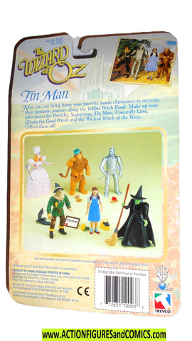 Wizard of Oz TIN MAN 1998 Trevco vintage 5 inch moc Wizard of Oz TIN MAN 1998 Trevco vintage 5 inch moc