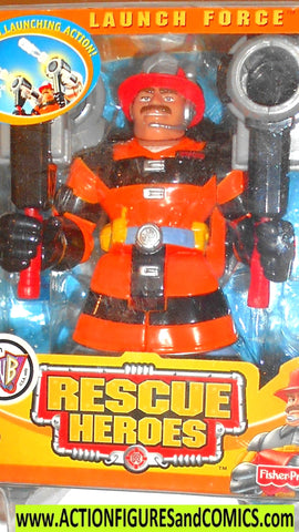 Rescue Heroes BILLY BLAZES 2001 vcr launch force moc