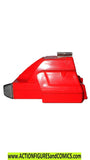 gobots COURAGEOUS 1984 LEFT Foot red grungy