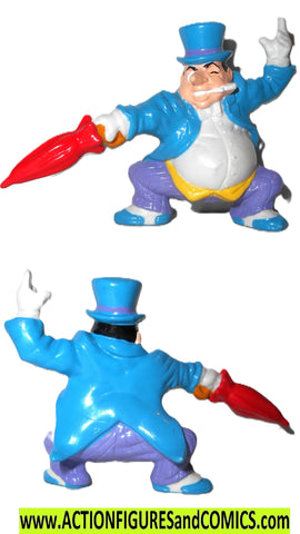 batman PENGUIN 1989 Applause PVC blue super friends powers