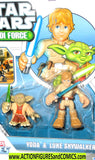 STAR WARS galactic heroes LUKE YODA jedi force imaginext moc