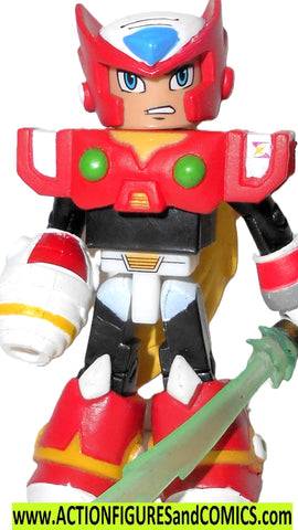 minimates MEGA MAN ZERO red capcom vs marvel