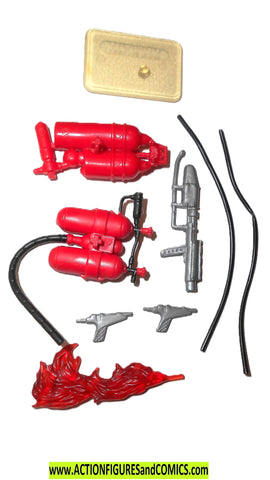 gi joe Red Shadows PYRO TROOPER 2010 joecon flamethrower ...