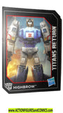 Transformers HIGHBROW Titans Return Trading Card