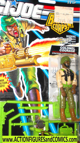 Gi joe COLONEL COURAGE 1993 vintage battle corps 1992 moc