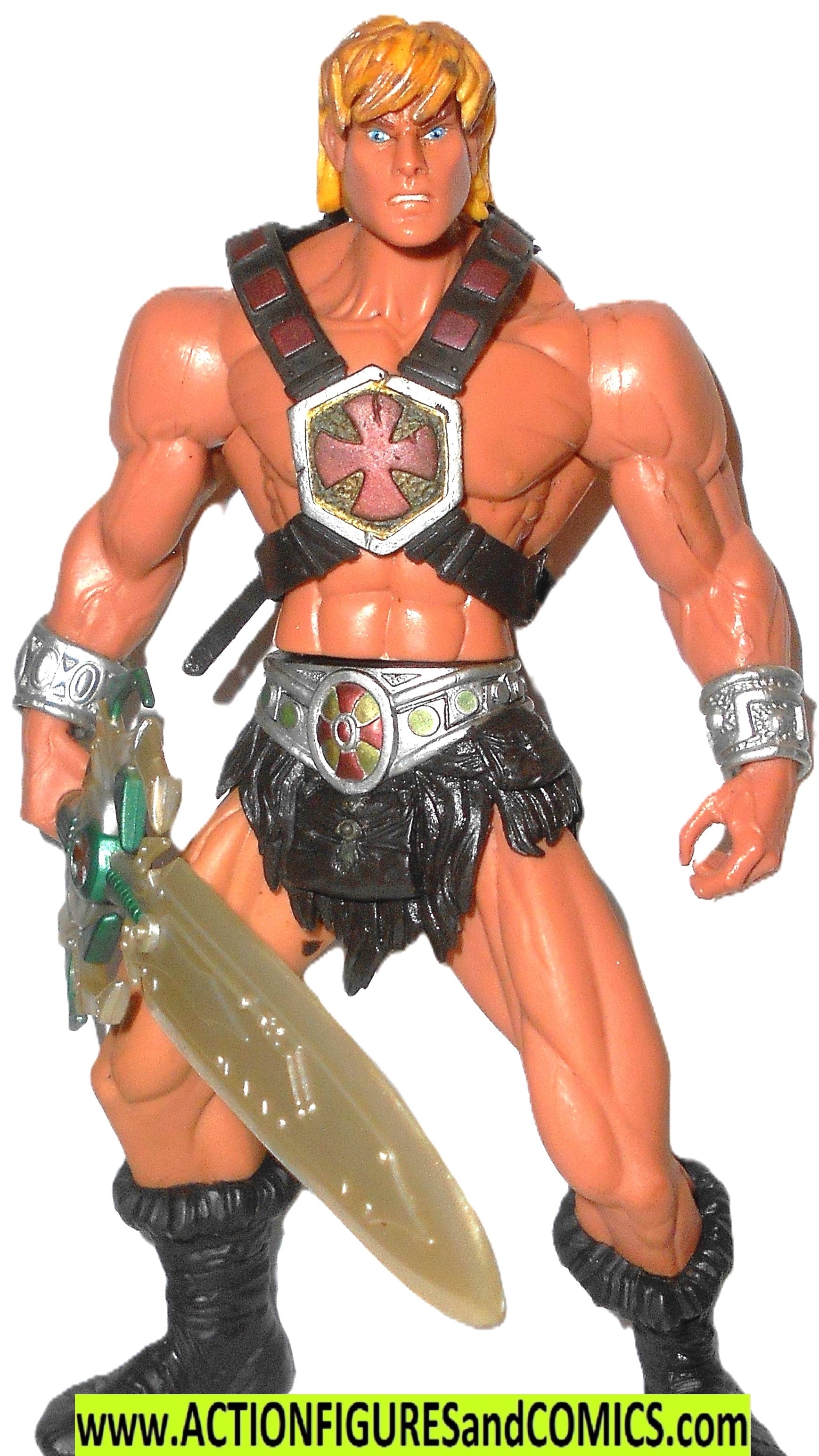 He‐Man and the masters (import) masters of the universe HE-MAN Original 2002 200X driver