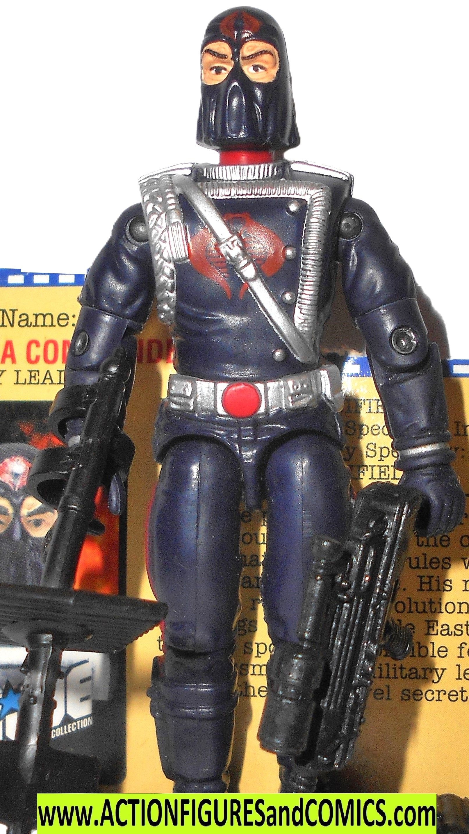 ミリタリー GI Joe Hall Of Fame Cobra Commander gijoe-hall-of-fame---cobra-