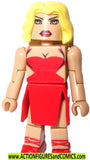 minimates Battlestar Galactica SIX red dress vintage