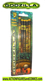 Godzilla 1998 PENCILS tri-star movie trading moc mip