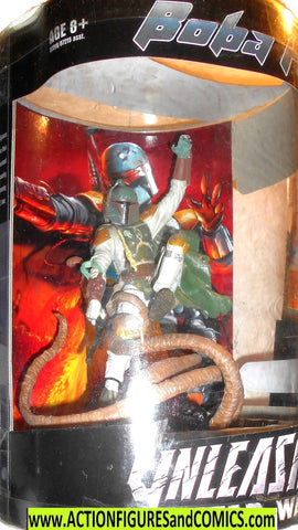 star wars action figures BOBA FETT Unleashed 2006 moc