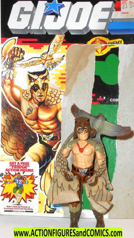 Gi joe RAPTOR 1987 Complete w Full Card bird – ActionFiguresandComics