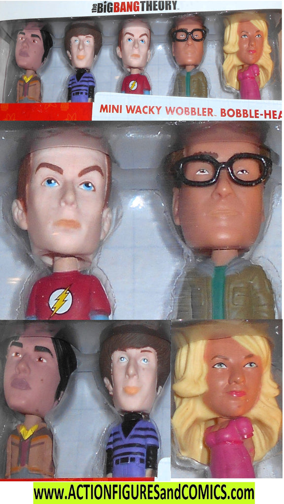 Funko Wacky Wobbler Bobbleheads The Big Bang Theory in Star Trek Garb