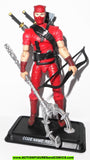 gi joe RED NINJA cobra v2 2007 black belt 25th anniversary