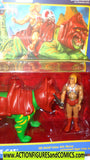 Masters of the Universe BATTLE CAT HE-MAN ReAction mib moc