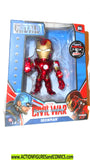 Marvel metals die cast IRON MAN civil war m46 moc mib