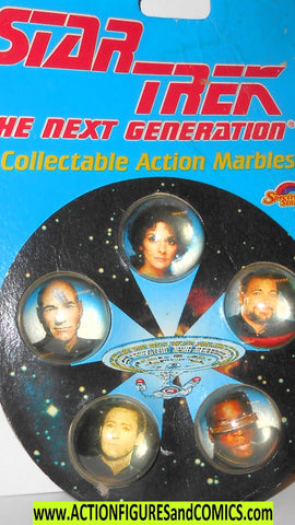 Star Trek Next Generation ACTION MARBLES 1993 moc