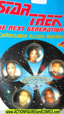 Star Trek Next Generation ACTION MARBLES 1993 moc