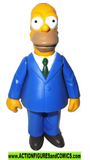 simpsons HOMER SIMPSON church sunday best blue suit tie 2001