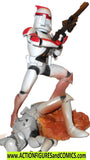 star wars action figures CLONE TROOPER red Unleashed 2006
