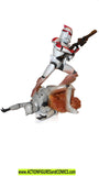 star wars action figures CLONE TROOPER red Unleashed 2006