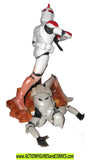 star wars action figures CLONE TROOPER red Unleashed 2006