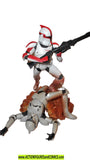star wars action figures CLONE TROOPER red Unleashed 2006