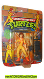 teenage mutant ninja turtles APRIL O'NEIL 1990 orange moc