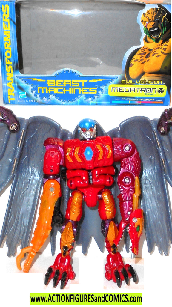 transformers beast machines MEGATRON red dragon wars 1999 ...