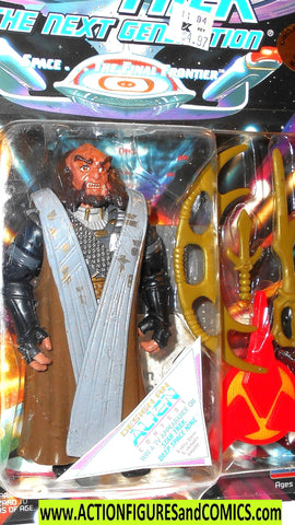 Star Trek GOWRON 1994 Ritual Klingon attire playmates moc