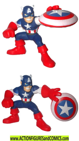Marvel Super Hero Squad CAPTAIN AMERICA wave 9 2008