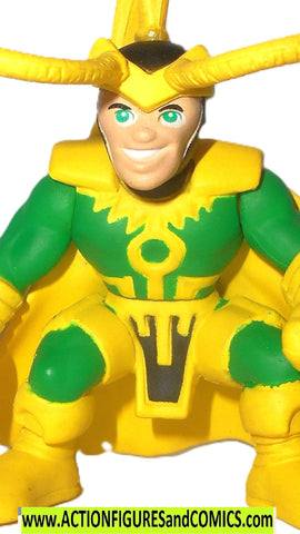 Marvel Super Hero Squad LOKI 2007 wave 5 thor asgard