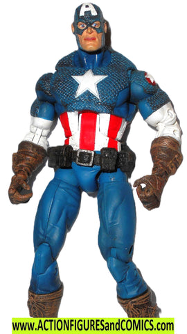 marvel legends CAPTAIN AMERICA 2004 series 8 toybiz