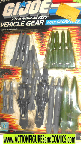 gi joe VEHICLE GEAR 1986 Accessory Pack #1 g i moc 001