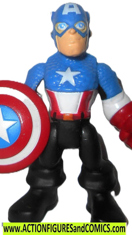 Marvel Super Hero Adventures CAPTAIN AMERICA 2 squad