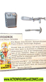 Gi joe BUZZER 1985 v1 dreadnoks vintage complete weapon set
