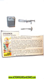 Gi joe BUZZER 1985 v1 dreadnoks vintage complete weapon set
