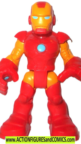 Marvel Super Hero Adventures IRON MAN squad imaginext 1