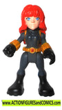 Marvel super hero adventures BLACK WIDOW squad imaginext