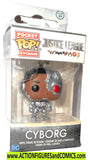 Funko Pop dc universe CYBORG Pocket Pop movie moc