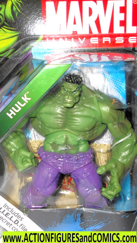 marvel universe HULK series 1 2009 013 green moc