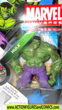 marvel universe HULK series 1 2009 013 green moc