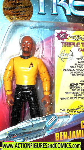 Star Trek COMMANDER SISKO 1997 tribbles playmates