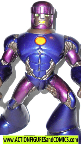 Marvel Super Hero Squad SENTINEL 5 inch mega x-men purp