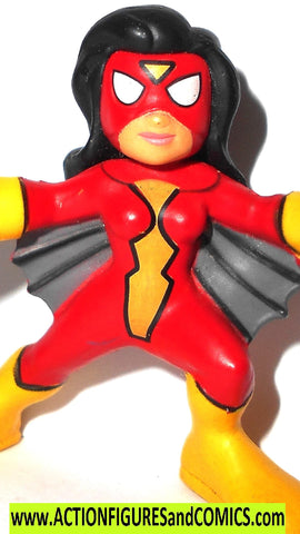 Marvel Super Hero Squad SPIDER-WOMAN 2009 series spider-man