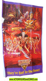 Skeleton Warriors COLLECTOR POSTER COMIC 13.75 x 8.25 vintage playmates 1994